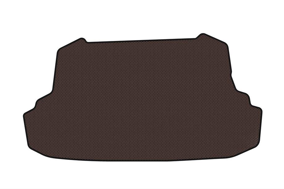 BYD F3 2013–2015 Gummibagagerumsmåtte Carsuit (med udskæring til gastank, SD, brun) Foto 1
