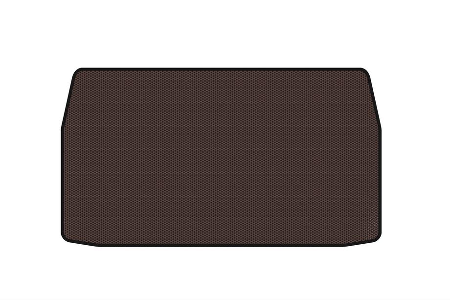 Mitsubishi Grandis 2003–2011 Gummibagagerumsmåtte Carsuit (3 rækker, brun) Foto 1
