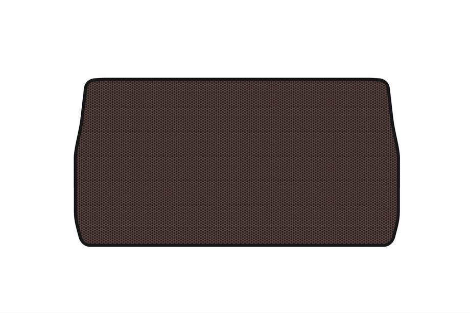 Dodge Grand Caravan V 2008–2020 Gummibagagerumsmåtte Carsuit (2008-2020, nederste, 8-personers/udstyrsvariant SXT, brun) Image