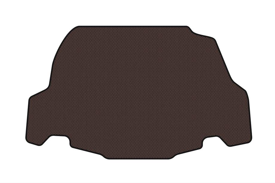 Ford Mustang 2005–2014 Gummibagagerumsmåtte Carsuit (2009-2014, GT, Cabriolet, brun) Image