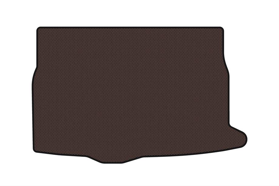 Hyundai Veloster 2011–2017 Gummimåtte til bagagerum Carsuit (Brun) Image