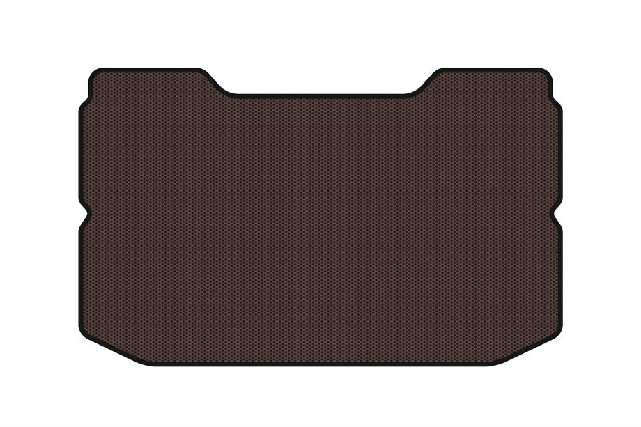 Nissan Note 2004–2012 Gummimåtte til bagagerum Carsuit (Brun) Image