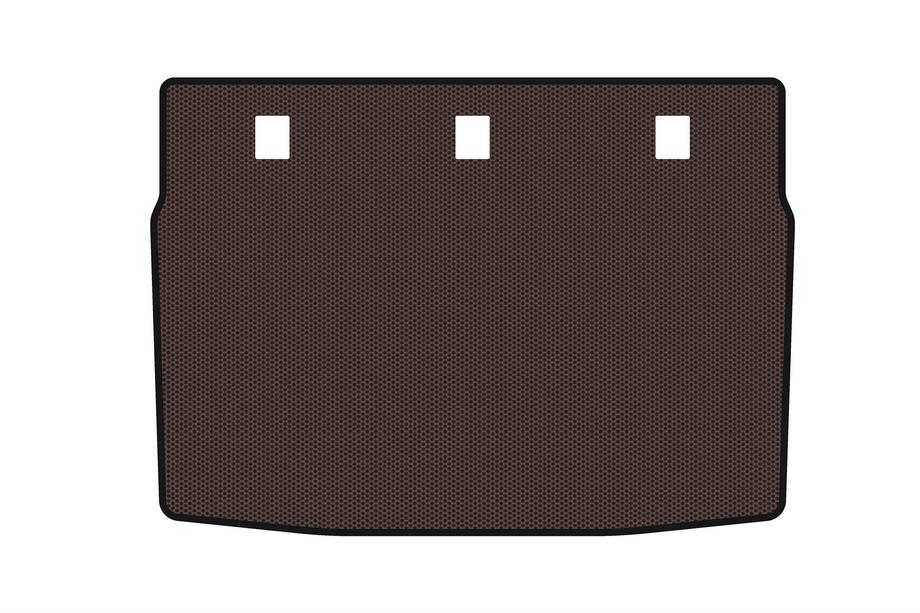 Kia Forte 2008–2024 Gummibagagerumsmåtte Carsuit (2008-2012, brun) Image