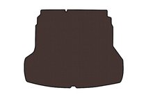 Kia Forte 2008–2024 Gummibagagerumsmåtte Carsuit (2018-2021, brun) foto 1