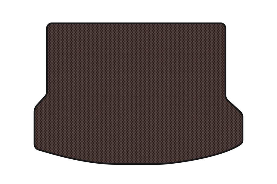 Nissan X-trail T32/Rogue 2014–2021 Gummibagagerumsmåtte Carsuit (5-sæders, Europa, brun) Image