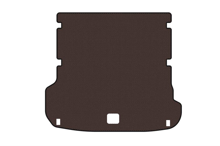 Audi Q7 2015–2026 Gummibagagerumsmåtte Carsuit (7-personers, brun) Image