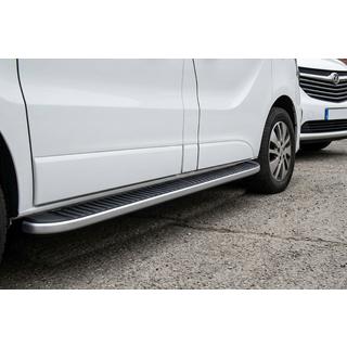 Sidetrin Tayga Grey (2 stk., aluminium) Opel Vivaro 2001–2015 foto 1
