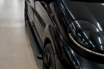 Renault Trafic 2001–2015 Allmond Black sidetrin (2 stk., aluminium) foto 2