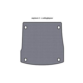Gummibagagerumsmåtte Carsuit V-1 (med subwoofer, grå) foto 1
