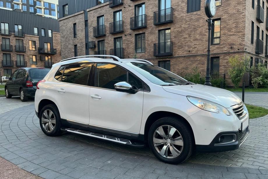 Peugeot 2008 2013–2019 Sunrise sidetrin (2 stk., aluminium) Foto 1