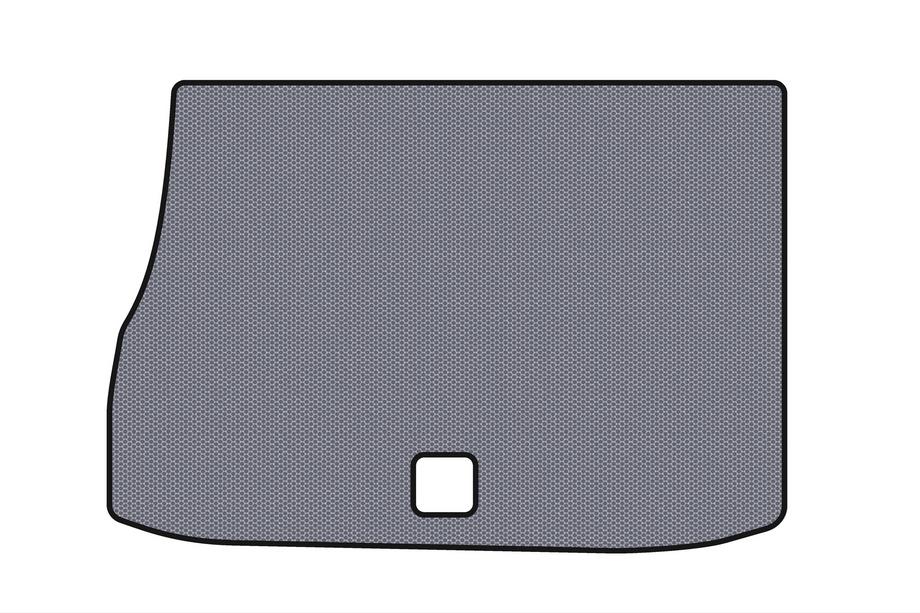 Citroen DS-5 2011–2015 Gummibagagerumsmåtte Carsuit (HB, Hybrid/automatgear, grå) Image