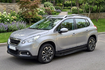 Peugeot 2008 2013–2019 RedLine Black side trinbrætter (2 stk., aluminium) foto 1