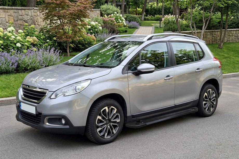 Peugeot 2008 2013–2019 RedLine Black side trinbrætter (2 stk., aluminium) Image