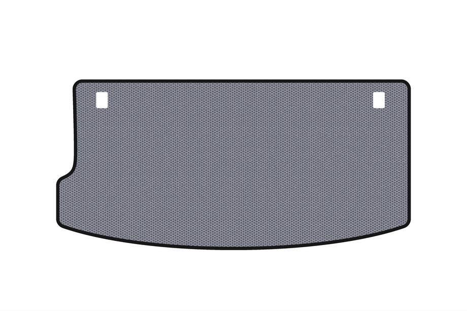 Hyundai I-10 2008–2013 Gummibagagerumsmåtte Carsuit (HB, grå) Image