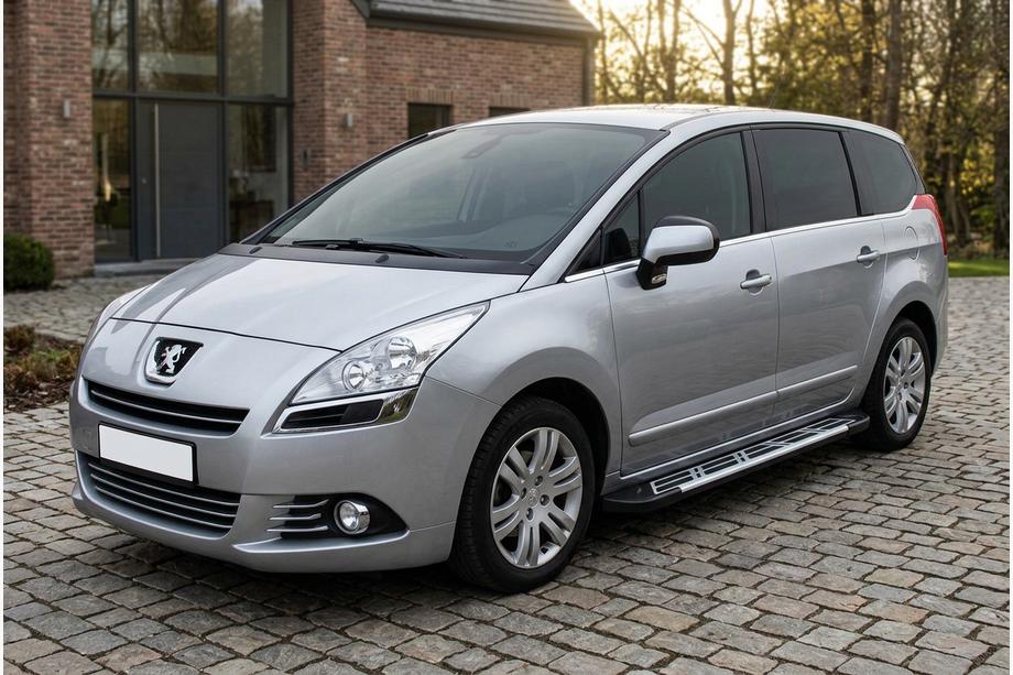 Peugeot 5008 2009–2016 Sunrise sidetrin (2 stk., aluminium) Image