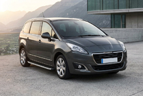 Peugeot 5008 2009–2016 Sidetrin Fullmond (2 stk., aluminium) foto 1
