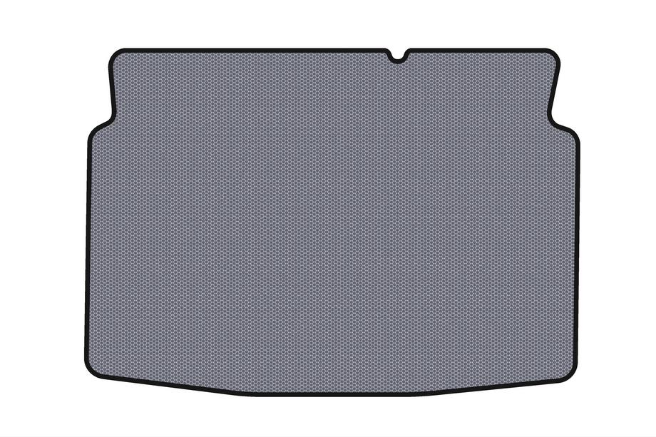 Peugeot 207 2006–2014 Gummibagagerumsmåtte Carsuit (HB, 5-dørs, grå) Image