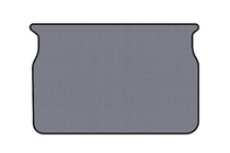 Peugeot 208 2012–2019 Gummibagagerumsmåtte Carsuit (HB, 5-dørs, grå) foto 1