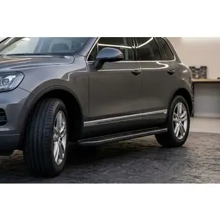 Sidetrin Bosphorus Black (2 stk., aluminium) Porsche Cayenne 2003–2010 foto 1