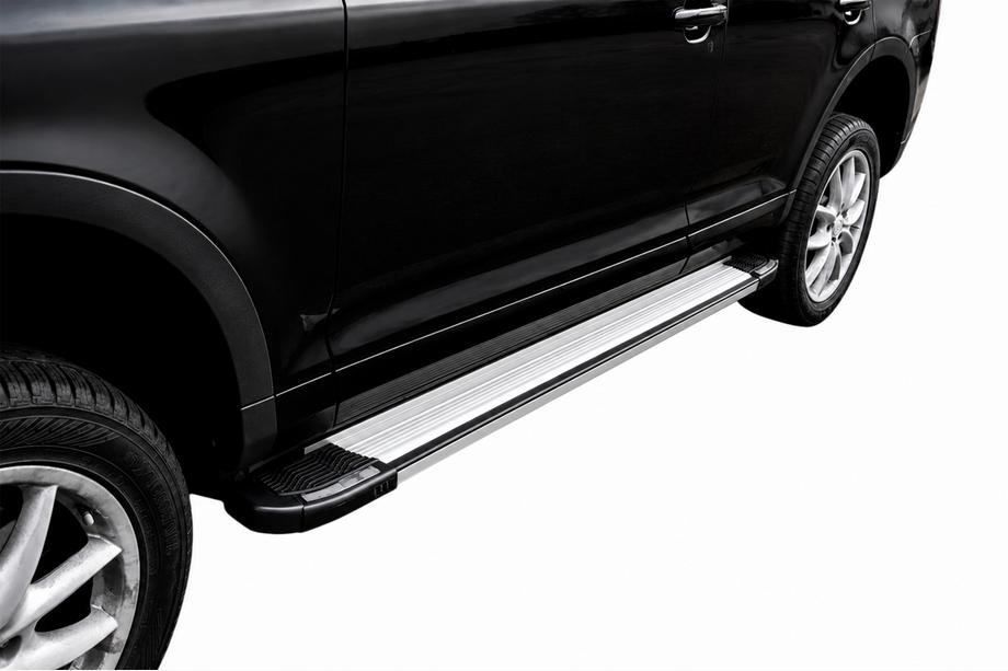 Porsche Cayenne 2003–2010 Sidetrin Rainbow (2 stk., aluminium) Image