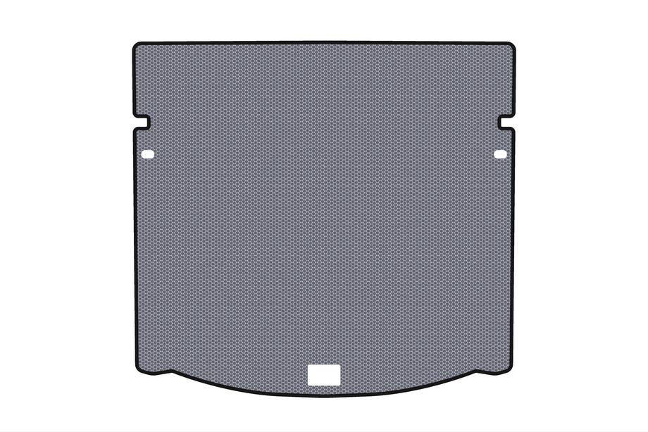 Volkswagen Touran 2003–2010 Gummibagagerumsmåtte Carsuit (2006-2010, 7-personers, grå) Image
