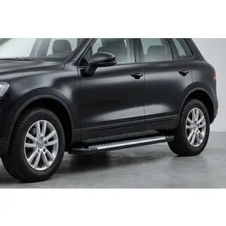 Allmond sidetrin (2 stk., aluminium) Porsche Cayenne 2003–2010 foto 1