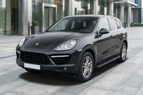 Porsche Cayenne 2010–2017 Allmond Black sidetrin (2 stk., aluminium) foto 1