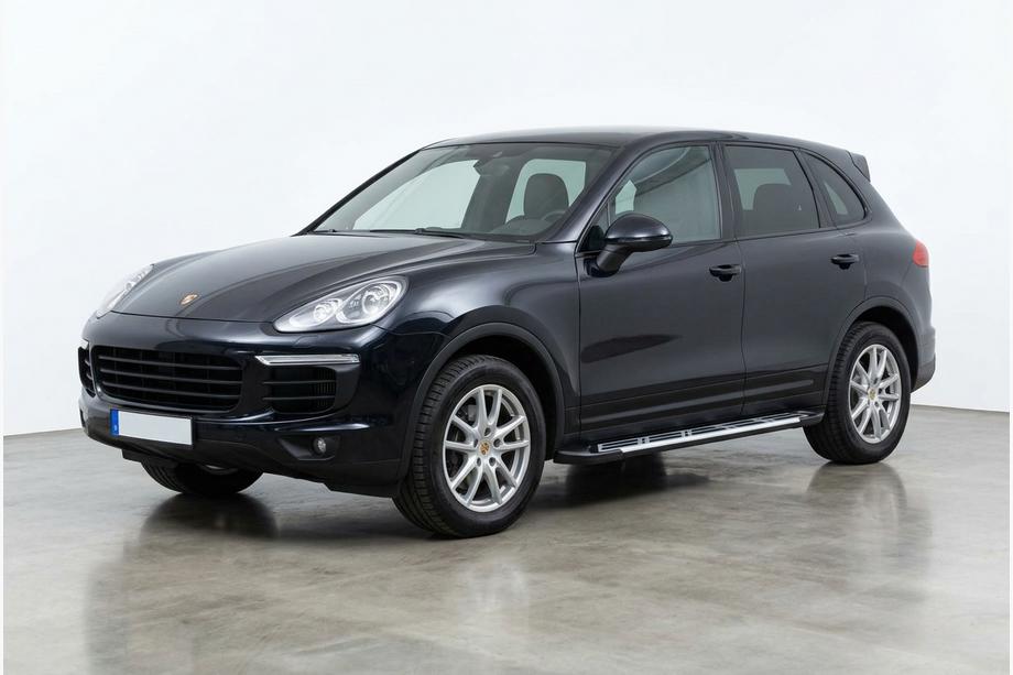 Porsche Cayenne 2010–2017 Sunrise sidetrin (2 stk., aluminium) Image