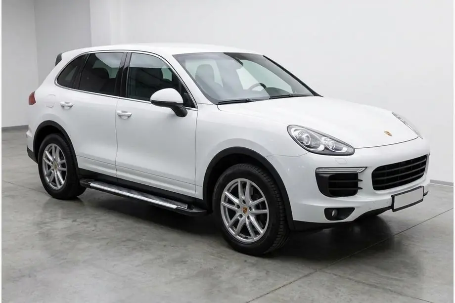 Porsche Cayenne 2010–2017 Sidetrin Line (2 stk., aluminium) Image