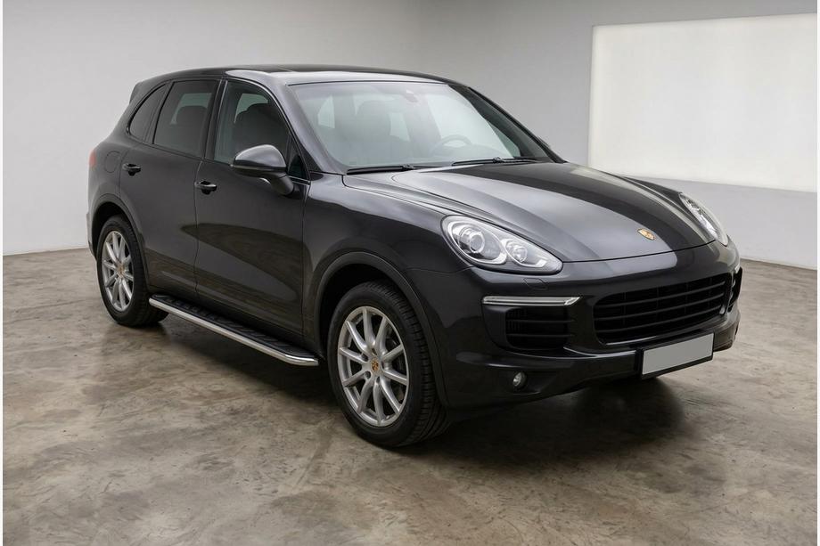 Porsche Cayenne 2010–2017 Maydos V1 sidetrin (2 stk., aluminium ↗ rustfrit stål) Image