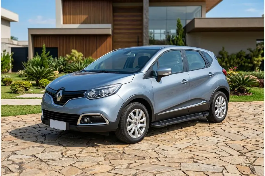 Renault Captur 2013–2019 RedLine Black side trinbrætter (2 stk., aluminium) Image