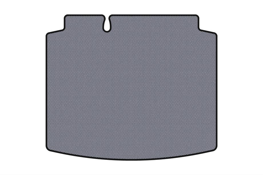 Seat Leon 2005–2012 Gummibagagerumsmåtte Carsuit (HB, 5-dørs, grå) Foto 1