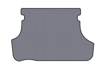 Toyota Yaris 2006–2011 Gummimåtte til bagagerum Carsuit (SD, USA, grå) foto 1