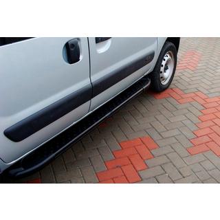 Sidetrin Allmond Black (2 stk., aluminium) foto 1