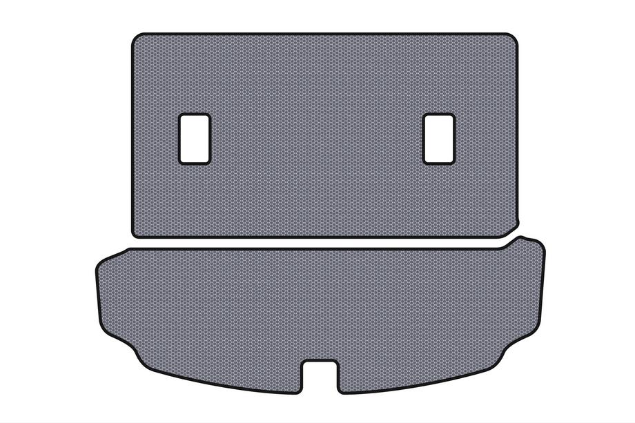 Acura MDX 2007–2013 Gummibagagerumsmåtte Carsuit V-2 (Grå) Image