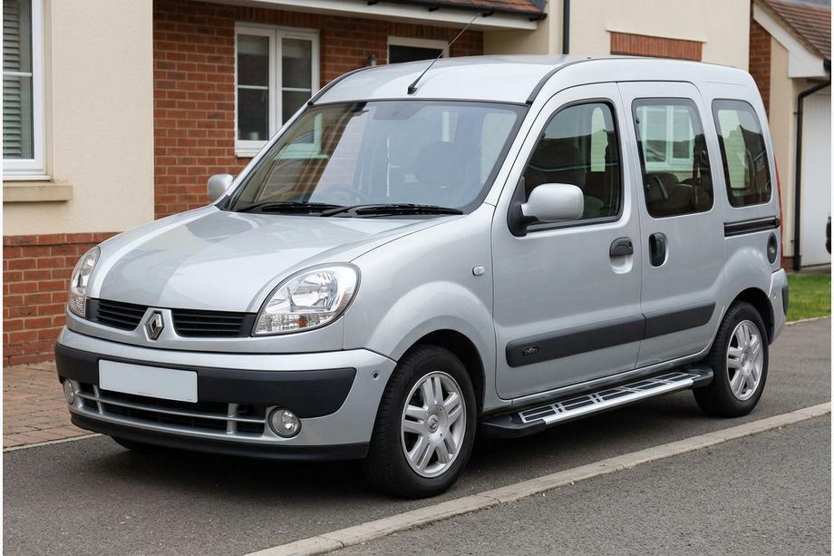 Renault Kangoo 1998–2008 Sunrise sidetrin (2 stk., aluminium) Image