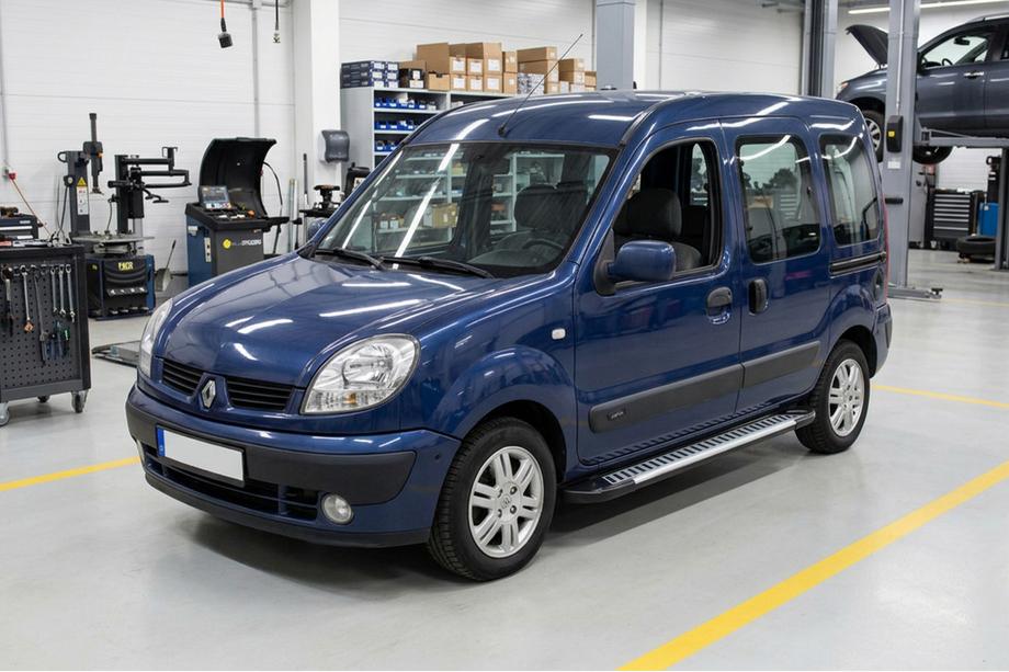 Renault Kangoo 1998–2008 Sidetrin Line (2 stk., aluminium) Image