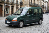 Renault Kangoo 1998–2008 Duru sidetrin (2 stk., aluminium) foto 1
