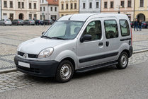 Renault Kangoo 1998–2008 Bosphorus Black sidetrin (2 stk., aluminium) foto 1