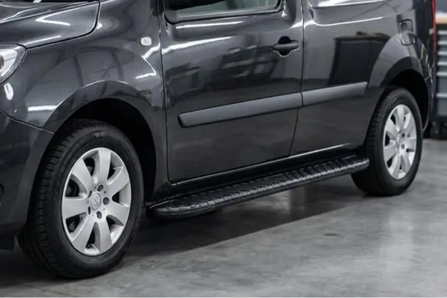 Renault Kangoo 2008–2020 Sidetrin Bosphorus Black (2 stk., aluminium) Image