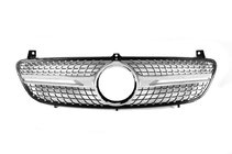 Mercedes Vito W639 2004–2014 B-varer Frontgrill Diamond Silver (2004-2010) foto 1