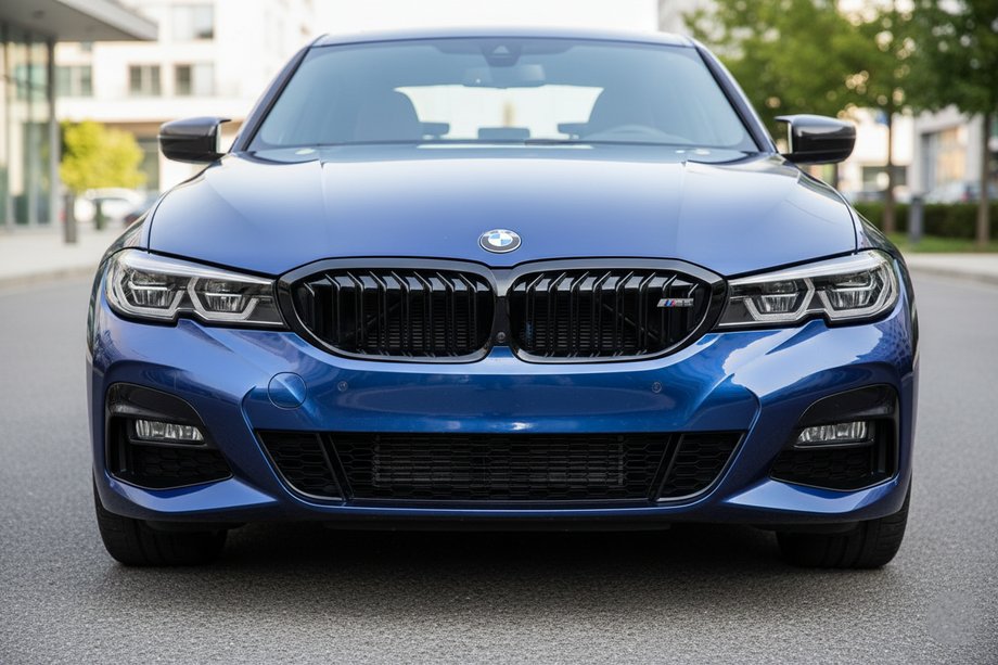 BMW 3-serie G20/G21 2018– Nyregrill M-Look V1 (2018-2022, sort højglans) Image