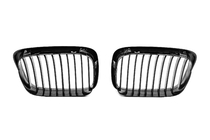 BMW 5-serie E39 1996–2003 1-Bar nyregrill (2000-2003, sort højglans) foto 5