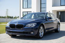 BMW 7-serie F01/F02 2008–2015 Nyregrill M-Look (sort højglans) foto 1