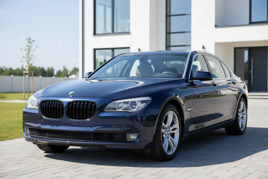BMW 7-serie F01/F02 2008–2015 Nyregrill M-Look (sort højglans) Image