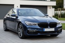 BMW 7-serie G11/G12 2015–2022 M-Look nyregrill (2016-2019, blank sort) foto 1