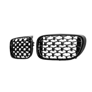 Diamond Black nyregrill (2016-2019, sort højglans) BMW 7-serie G11/G12 2015–2022 foto 3