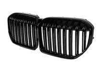 BMW 7-serie G11/G12 2015–2022 M-Look nyregrill (2019-2022, sort højglans) foto 3
