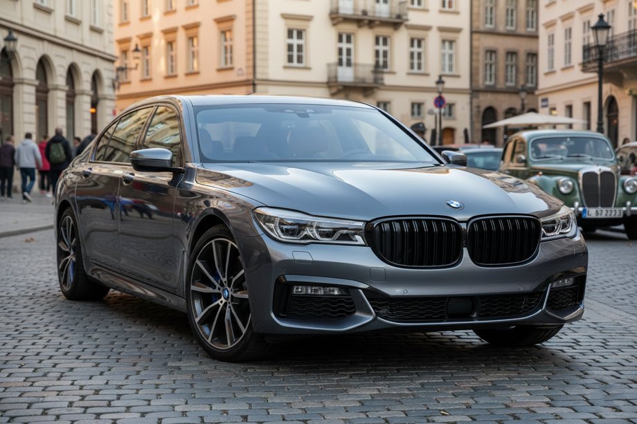 BMW 7-serie G11/G12 2015–2022 M-Look nyregrill (2019-2022, sort højglans) Image
