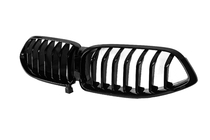 BMW 8-serie G14/G15/G16 2018– Nyregrill 1-Bar (2018-2022, sort højglans) foto 3